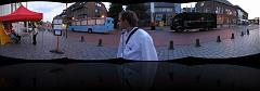 Ceci n'est pas un bus op het festival op de markt - Lommel Hasselt